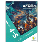 Answers Bible Curriculum: 4-5 Homeschool Student Book Year 2