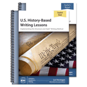 U.S. History-Based Writing Lessons Teacher/Student Combo (2nd Edition)