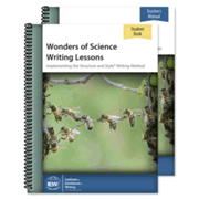 Wonders of Science Writing Lessons (Teacher/Student Combo)