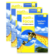 Math in Focus Grade K Homeschool Package - 2nd Semester