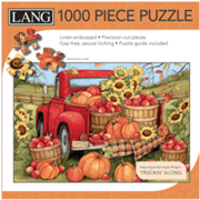 Lang Susan Winget HARVEST TRUCK Panoramic Puzzle NEW Autumn Fall 750 Pieces 