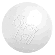 Schylling Snow Ball Crunch Sensory Fidget Stress Relief Squeeze Toy NEW IN BOX 
