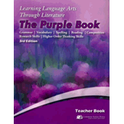 Learning Language Arts Through Literature Purple Teacher Book (3rd Edition)