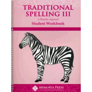 Traditional Spelling 3 Student Workbook