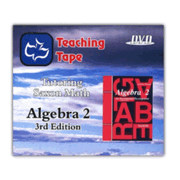 Saxon Math Algebra 2 Teaching Tape Full Set DVDs, 