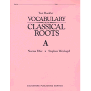 Vocabulary From Classical Roots A Test & Key