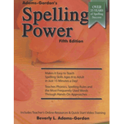Spelling Power 4th Edition (Adams-Gordon