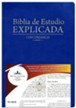 RVR 1960 Biblia de Estudio Explicada con Concordancia, Azul