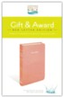 CEB Gift & Award Bible--soft leather-look, persimmon