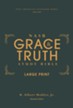 NASB, The Grace and Truth Study Bible, Large Print, Hardcover, Red Letter, 1995 Text, Comfort Print