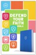 CSB Defend Your Faith Bible: The Apologetics Bible for Kids, Soft imitation leather, blue