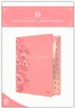The NLT Spiritual Growth Bible Pink Faux Leather