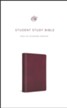 ESV Student Study Bible, TruTone, Burgundy