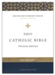 NRSV Catholic Thinline Bible, Comfort Print--soft leather-look, black