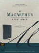 ESV MacArthur Study Bible, 2nd Edition--soft leather-look, black (indexed)