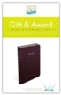 CEB Gift & Award Burgundy, Imitation Leather  - Imperfectly Imprinted Bibles