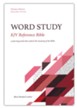 KJV Word Study Reference Bible, Comfort Print--bonded leather, black