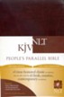 KJV/NLT People's Parallel Bible Burgundy Imitation Leather