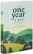 NLT One Year Premium Slimline Large Print Bible, Softcover
