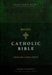 RSV2CE Large Print, Thinline Catholic Bible--soft leather-look, crimson