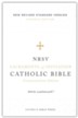 NRSVCE Sacraments of Initiation Catholic Bible, Comfort Print--soft leather-look, white