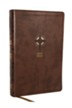 NRSVCE Sacraments of Initiation Catholic Bible, Comfort Print--soft leather-look, brown