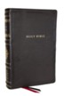 RSV Personal Size Reference Bible--soft leather-look, black (indexed)