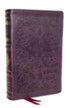 RSV Personal Size Reference Bible--soft leather-look, purple