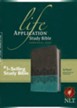 NLT Life Application Study Bible 2nd Edition, Personal Size  TuTone Imitation Leather, juniper/gray lace