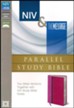 NIV & The Message Parallel Study Bible, Personal Size, Orchid/Raspberry
