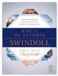 NTV Biblia de estudio Swindoll (NTV Swindoll Study Bible--soft leather-look, brown/blue/teal)