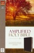 Amplified Thinline Holy Bible--bonded leather, black (indexed) - Imperfectly Imprinted Bibles