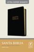 NTV Santa Biblia, letra súper gigante (NTV Holy Super Giant-Print Bible--leatherlike, black (indexed)