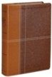 NIV Life Application Study Bible, Third Edition--soft leather-look, brown
