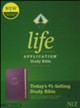 NLT Life Application Study Bible, Third Edition--soft leather-look, purple