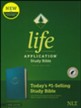 NLT Life Application Study Bible, Third Edition--soft leather-look, teal blue (indexed) Red Letter