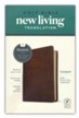 NLT Compact Bible, Filament Enabled Edition--soft leather-look, rustic brown