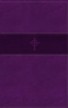 NRSV Compact Thinline Bible, Comfort Print--soft leather-look, purple