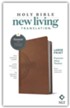 NLT Large-Print Premium Value Thinline Bible, Filament Enabled Edition--soft leather-look, brown