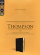 KJV Thompson Chain-Reference Bible, Comfort Print--european bonded leather, black