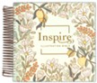 NLT DaySpring Inspire Illustrating Bible, Filament-Enabled Edition--soft cover, mint floral garden