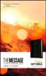 The Message Deluxe Gift Bible, Black/Slate Leather-Look - Imperfectly Imprinted Bibles