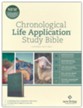 NLT Chronological Life Application Study Bible, Second Edition--soft leather-look, slate blue leaf