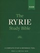 Ryrie NAS Study Bible Genuine Leather Black, Red Letter, Indexed