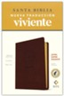 NTV Santa Biblia, letra s<\#250>per gigante--soft leather-look, dark brown (indexed)