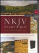 NKJV Comfort Print Full Color Study Bible, Imitation Leather, Black