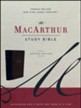 NKJV MacArthur Study Bible, Comfort Print--soft leather-look, Brown