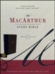 NKJV MacArthur Study Bible, Comfort Print--soft leather-look, mahogany (indexed)