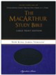 NKJV MacArthur Study Bible Large Print Black Bonded