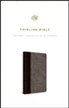 ESV Thinline Bible, TruTone Imitation Leather, Chocolate/Blue, Garden Design